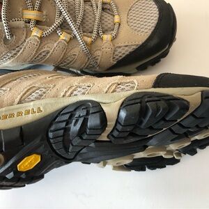 Merrell Tan and Black Trail Shoes